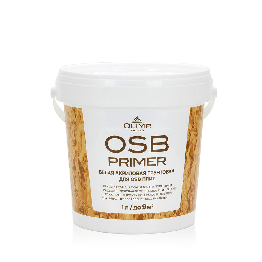 Белый грунт для OSB-плит ОЛИМП