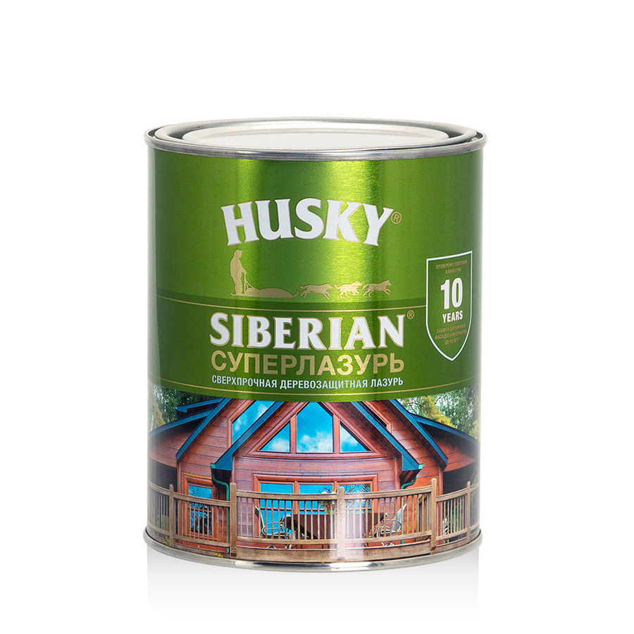 Суперлазурь для дерева HUSKY Siberian