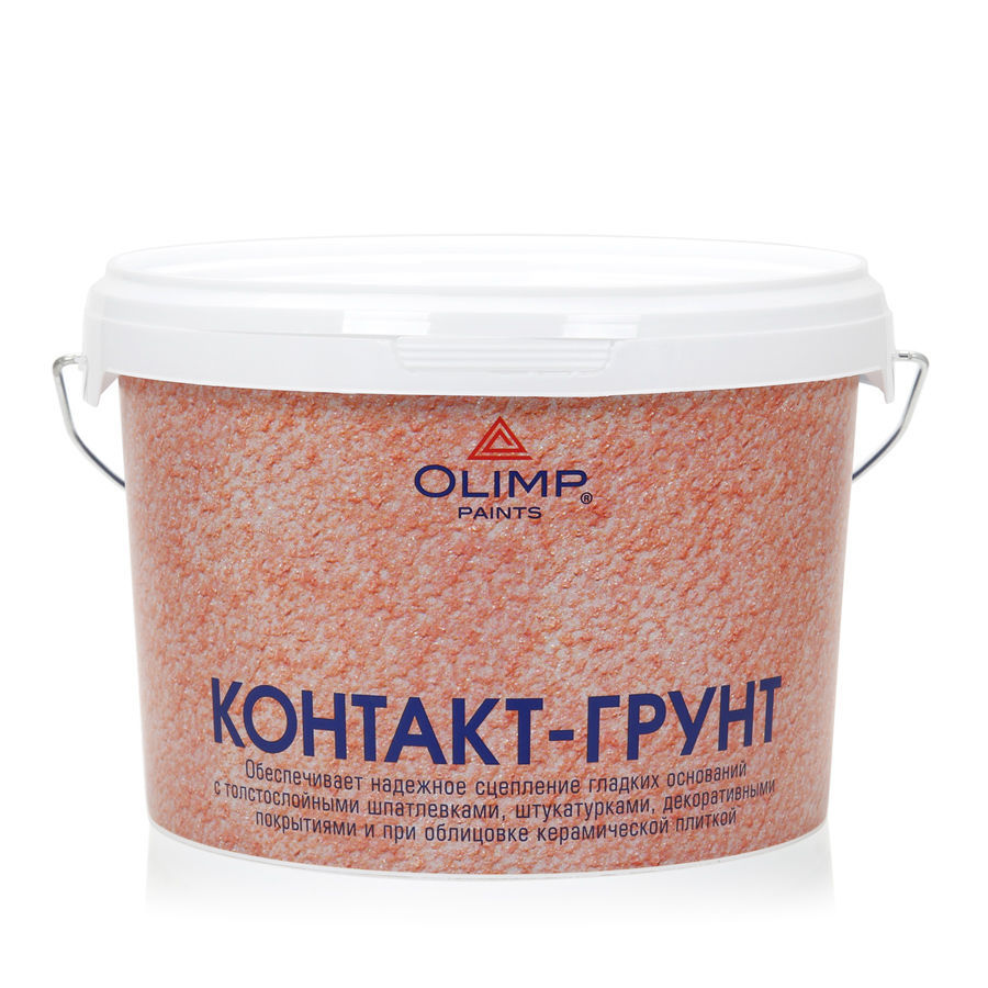 Контакт-грунт под штукатурки и плитку ОЛИМП
