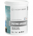 Перламутровый серебряный воск Vincent Decor Patine Argent / Винсент Декор Патина Аржент