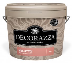 Декоративное покрытие Decorazza Velluto / Декораза Веллуто VT 001, 1 кг