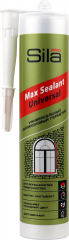 Герметик силиконовый универсальный, белый, Sila PRO Max Sealant Universal, 280 мл