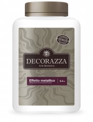 Декоративное покрытие Decorazza Effetto Metallico Argento / Декораза Эффект Металлика Аргенто EM 001, 1 кг