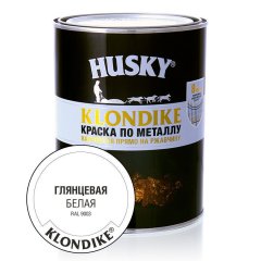 Гладкие краски по металлу HUSKY Klondike