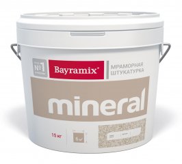 Штукатурка мраморная Bayramix Mineral / Байрамикс Минерал фракция 0,7-1,2 мм цвет 427, 15 кг