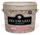 Штукатурка фактурная Decorazza Rustic / Декораза Рустик белая 15 кг