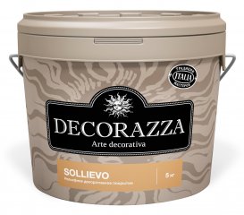 Штукатурка фактурная Decorazza Sollievo / Декораза Сольево белая 15 кг