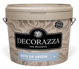 Декоративное покрытие Decorazza Seta da Vinci / Декораза Сета да Винчи SD 001, 1 кг