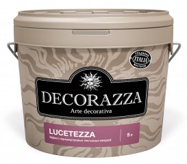 Декоративное покрытие Decorazza Lucetezza Alluminio / Декораза Лучитеза Алюминий LC 700, 1 л