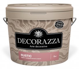 Штукатурка фактурная Decorazza Rustic / Декораза Рустик белая 15 кг